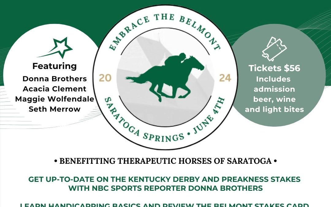 THS Press Release: June 4th “Embrace the Belmont” at the National Museum of Racing and Hall of Fame