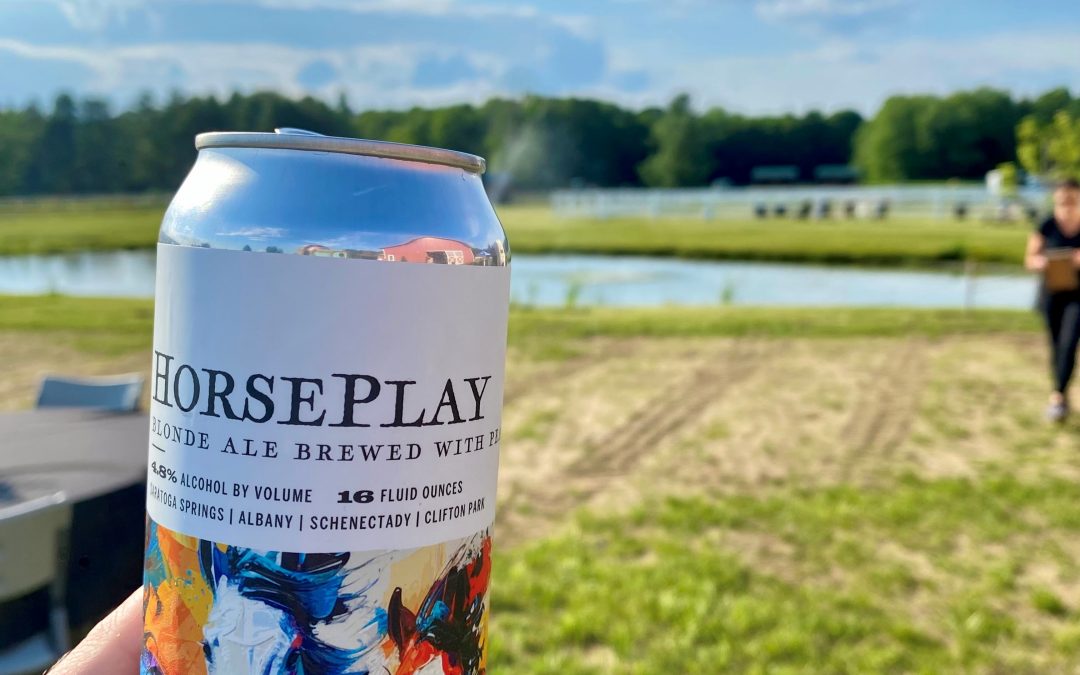 Druthers Brewing Company Launches “HorsePlay” Beer to Support Therapeutic Horses of Saratoga