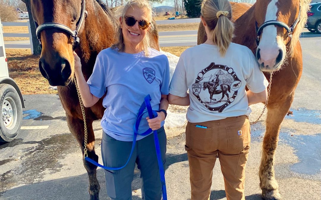 Two Saratoga Springs Businesses Collaborate with Local Charity to Support Mounted Police